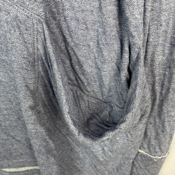 Free People We the Free Oversized Flight Turtleneck Heather Blue - Picture 7 of 11